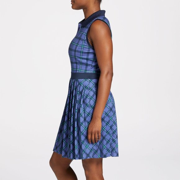 NWT Lady Hagen Women's Pleated Sleeveless Golf Dress - Picture 4 of 4